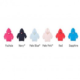 Blank Contrast Toddler hooded sweat with kangaroo pocket Blank Gildan 280 GSM Hoodie